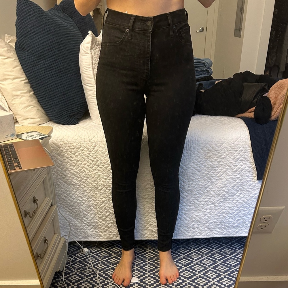 rag & bone Alex High-Rise Straight Jeans size 28